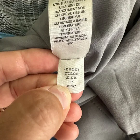 2/$30 White House Black Market The Slim Glen Plaid Trouser 12 #8090 - Picture 14 of 16